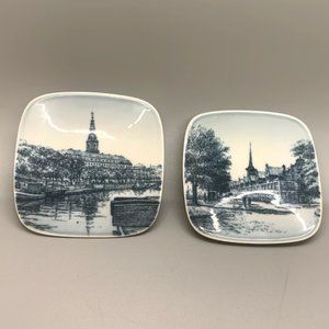 Vintage Bing & Grondahl Butter Pats, Set of 2